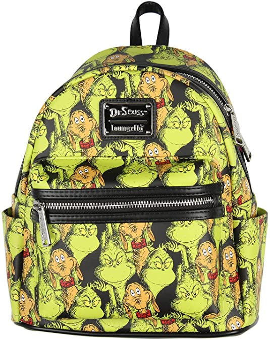 Dr Seuss - The Grinch & Max All-Over Print Mini Backpack