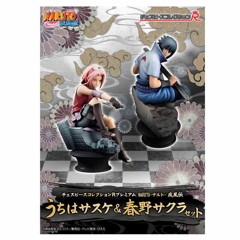 Naruto Shippuden - Chess Piece Collection - Sasuke & Sakura Set