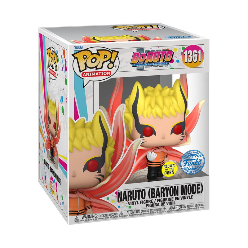 Boruto - Naruto Baryon Mode Glow 6" Pop! Vinyl [RS]