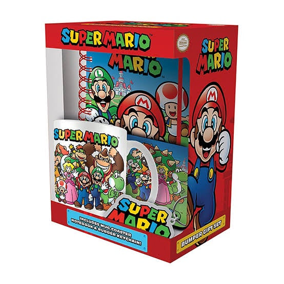 Super Mario Premium Gift Set (4pc)