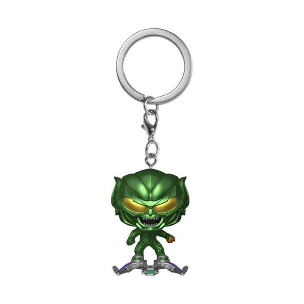 Spider-Man: No Way Home - Green Goblin with Bomb Pop! Keychain [RS]
