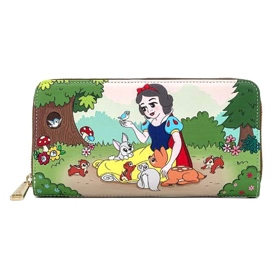 Snow White and the Seven Dwarfs - Multiscene Zip Wallet Purse
