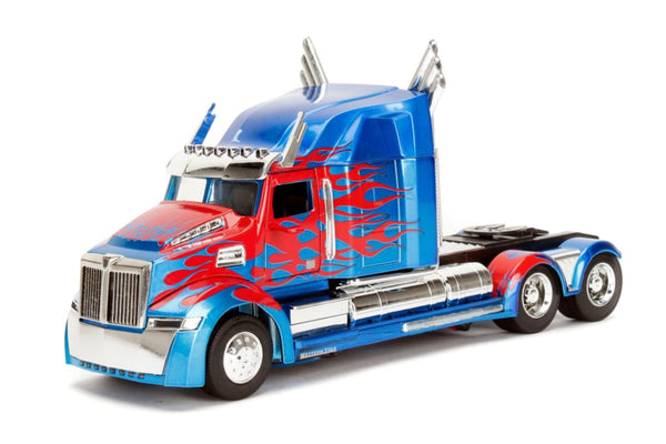 Transformers 5: The Last Knight - Optimus Prime Western Star 1:24 Hollywood Ride