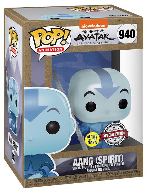 Avatar the Last Airbender - Spirit Aang Glow US Exlcusive Pop! Vinyl [RS]