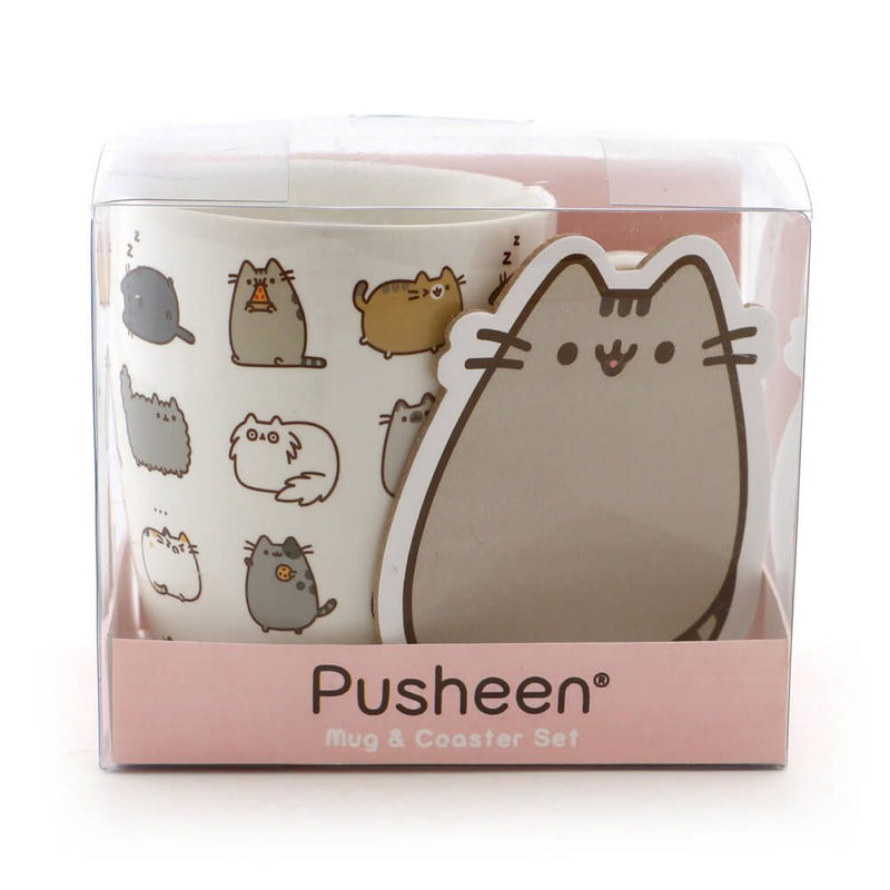 Pusheen Mug and Coaster Set