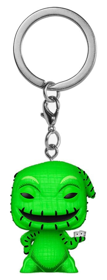 The Nightmare Before Christmas - Oogie Boogie with Dice Black Light Pocket Pop! Keychain [RS]