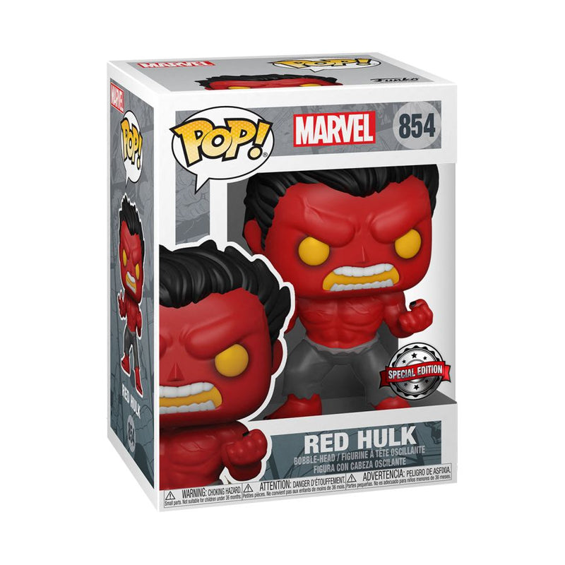 Hulk - Red Hulk (with chase) US Exclusive Pop! Vinyl [RS]