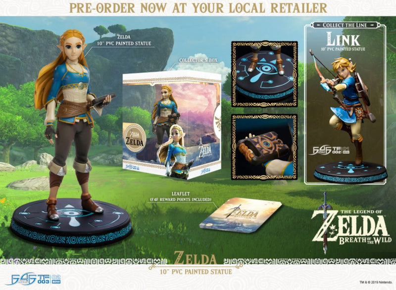 The Legend of Zelda - Zelda Breath of the Wild 10" Vinyl Statue