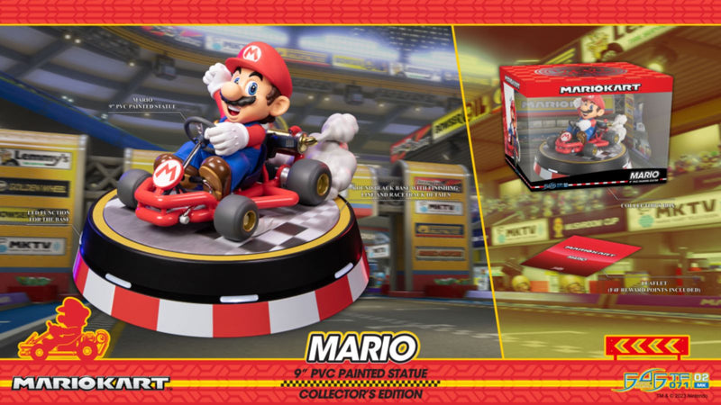 Mario Kart - Mario PVC Statue (Collector's Edition)