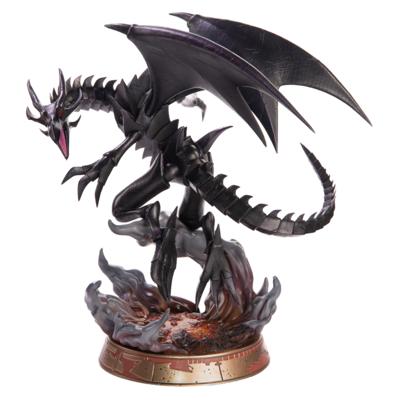 Yu-Gi-Oh! - Red Eyes Black Dragon (Black Edition) PVC Statue