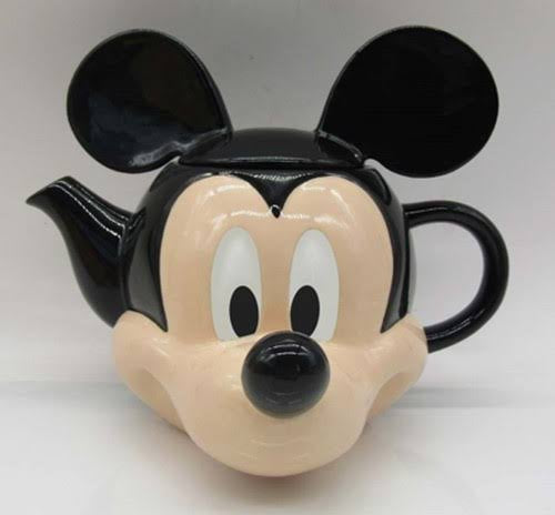 Mickey Mouse Head Moulded Teapot