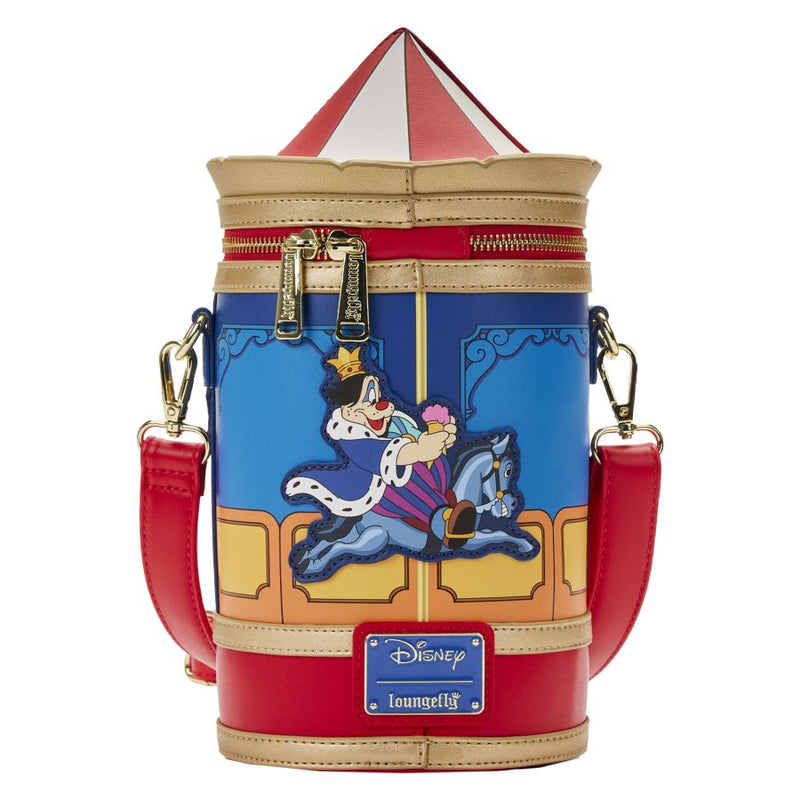 Disney - Brave Little Tailor Mickey and Minnie Mouse Carousel Crossbody Bag