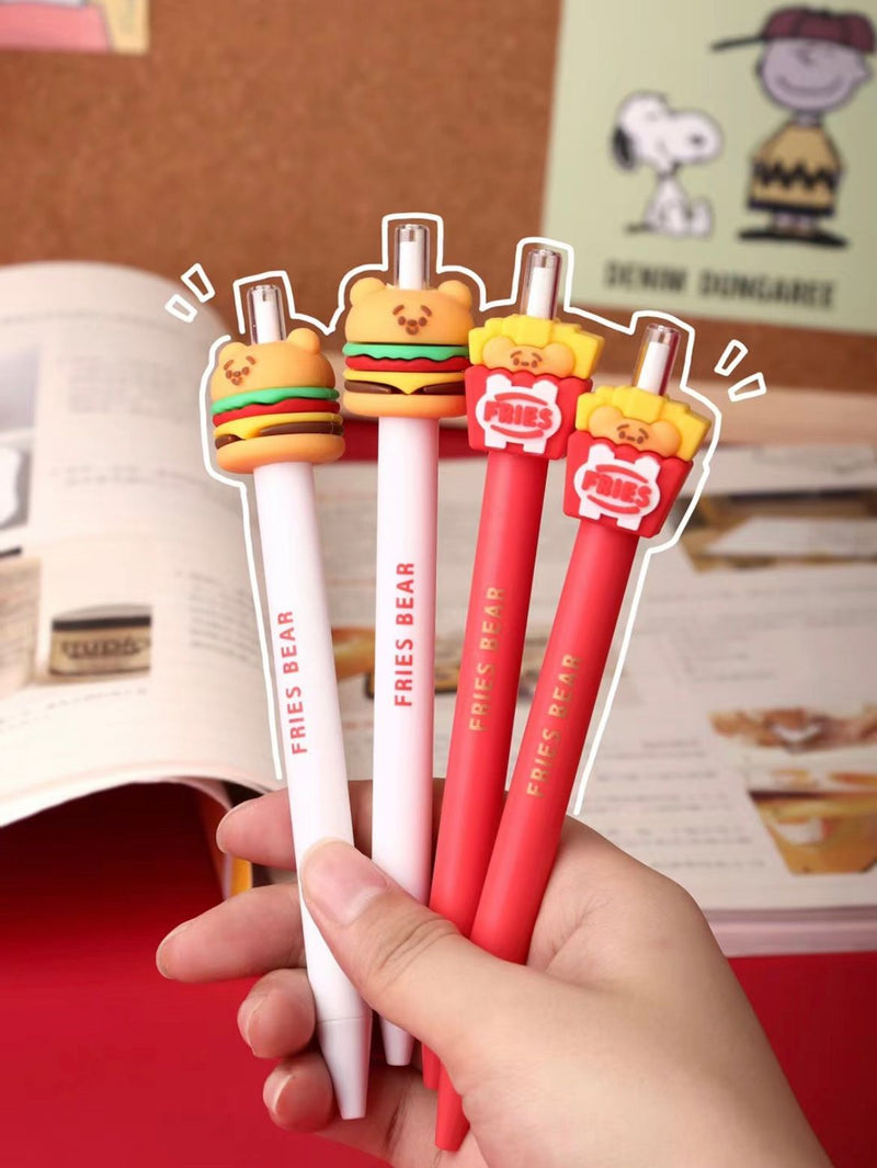 Burger and Fries Bear Pen