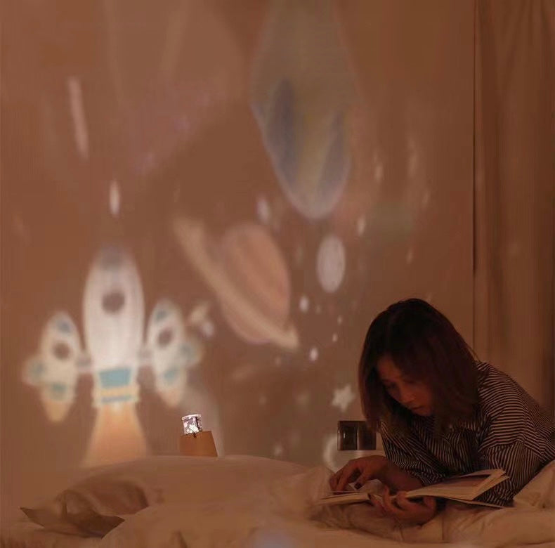 Angel Rotating Projection Lamp