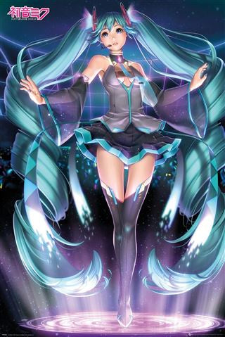 Hatsune Miku - Poster - Projection