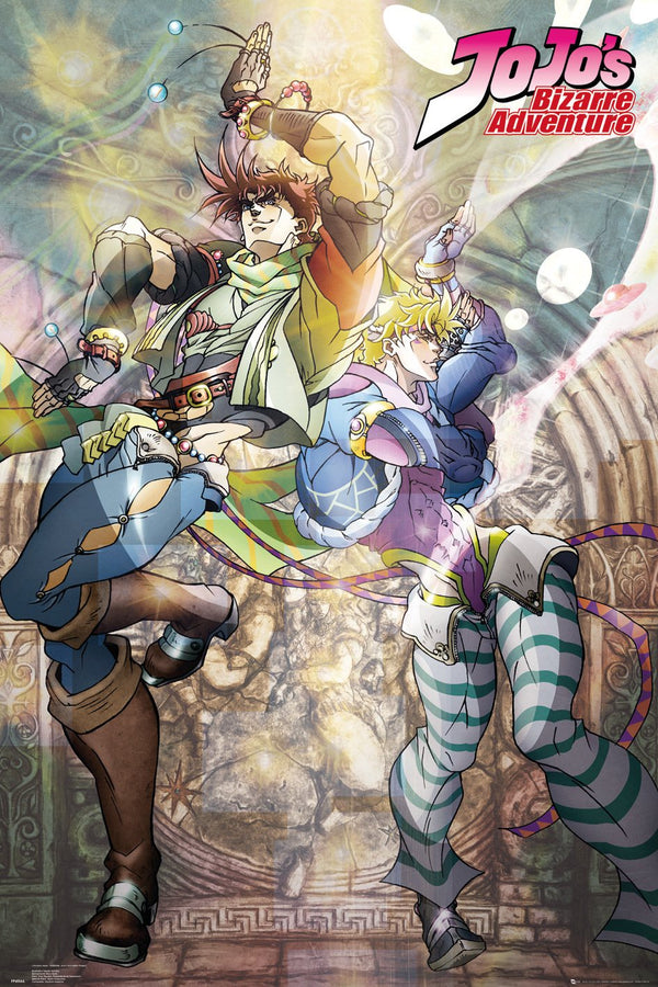 JoJo's Bizarre Adventure - Poster - Joseph and Ceasar