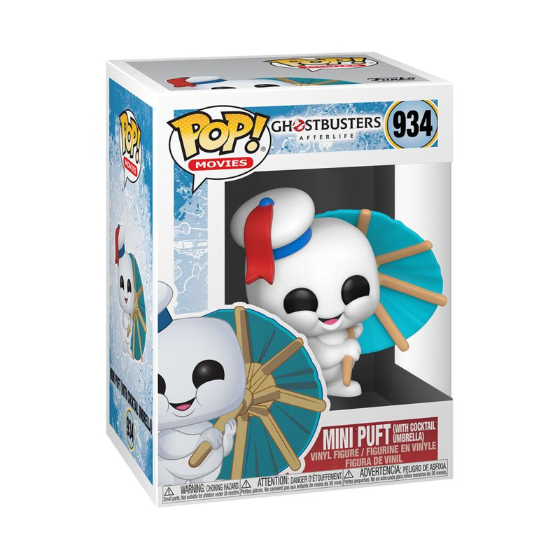 Ghostbusters: Afterlife - Mini Puft with Umbrella Pop! Vinyl