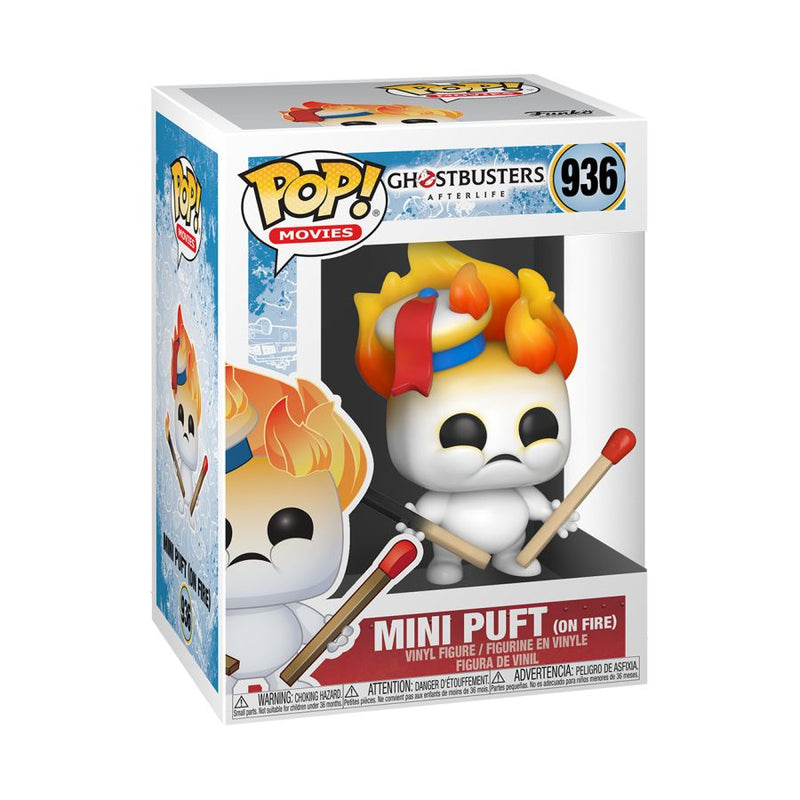 Ghostbusters: Afterlife - Mini Puft on Fire Pop! Vinyl
