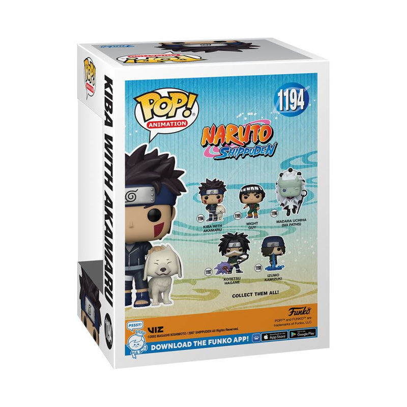 Naruto - Kiba with Akamaru Pop! Vinyl