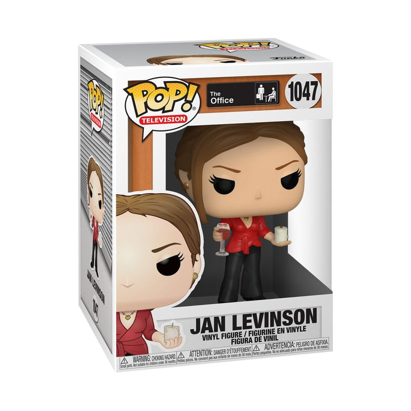 The Office - Jan with Wine & Candle Pop! Vinyl