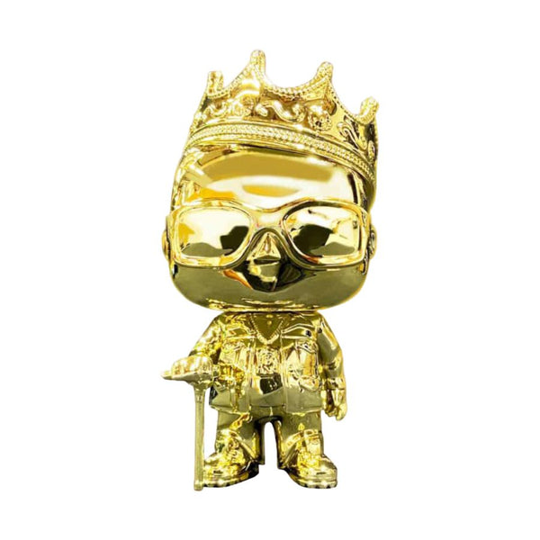 Notorious B.I.G. - Biggie Gold Chrome Pop! Vinyl [RS]