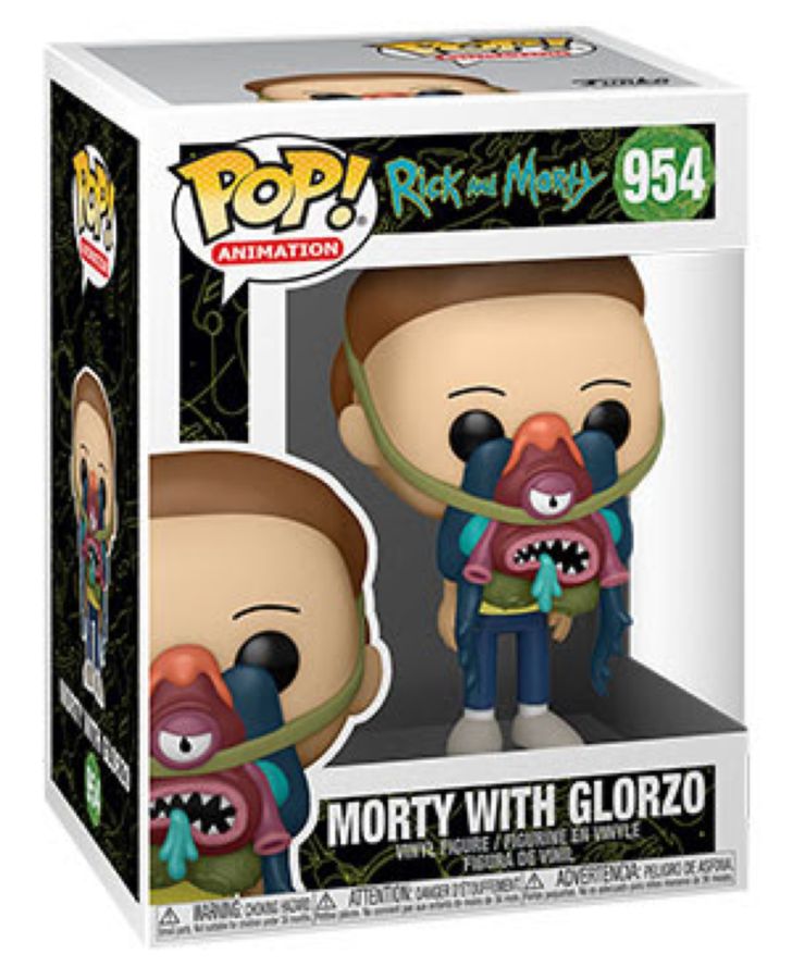 Rick and Morty - Morty with Glorzo Pop! Vinyl