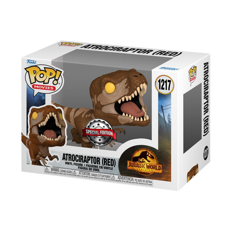 Jurassic World 3: Dominion - Atrociraptor (Red) US Exclusive Pop! Vinyl [RS]