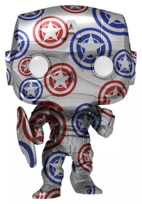 Avengers (Video Game) - Captain America Patriotic Age (Artist) Pop! with Protector [RS]