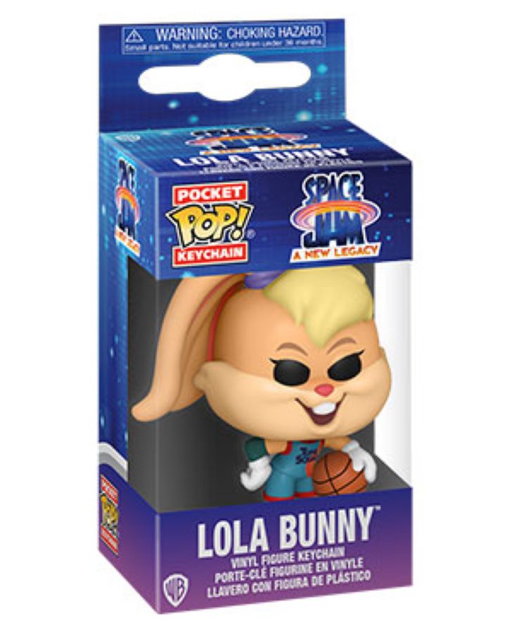 Space Jam 2: A New Legacy - Lola Bunny Pocket Pop! Keychain