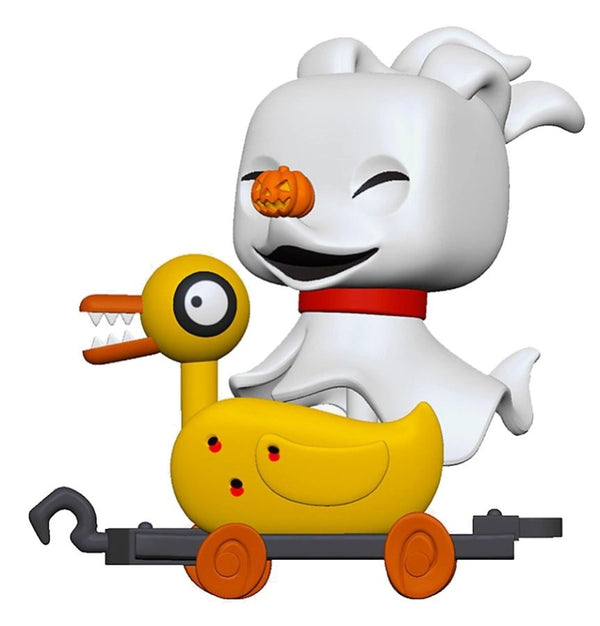 The Nightmare Before Christmas - Zero in Duck Cart Glow US Exclusive Pop! Vinyl [RS]