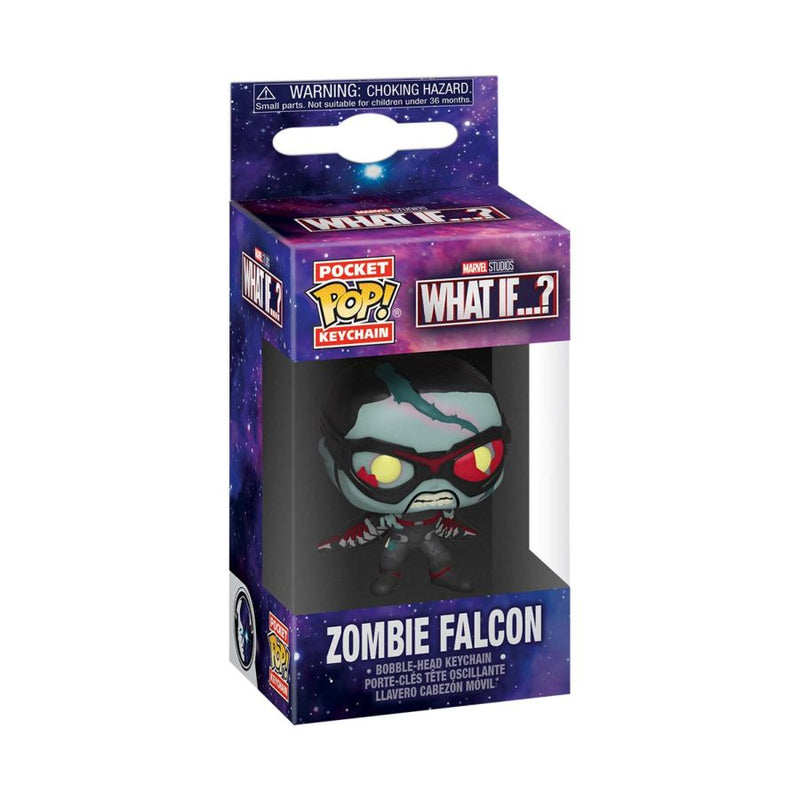 What If - Zombie Falcon Pocket Pop! Keychain