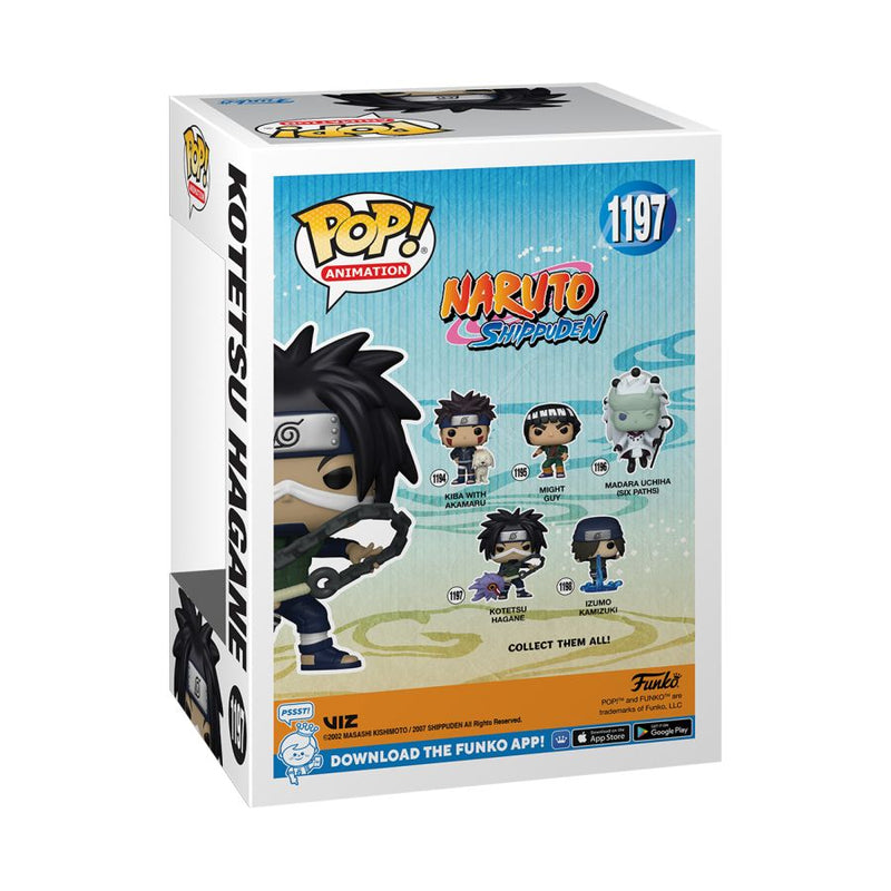 Naruto - Kotetsu Hagane with Weapon Pop! Vinyl