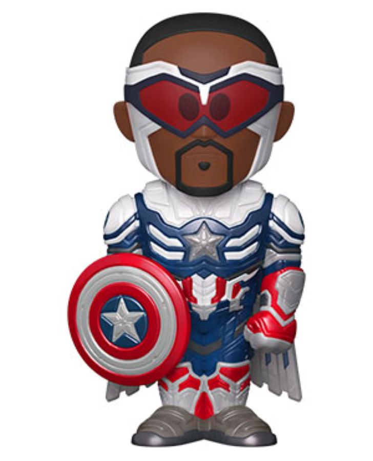 The Falcon and the Winter Soldier - Captain America (with chase) Vinyl Soda