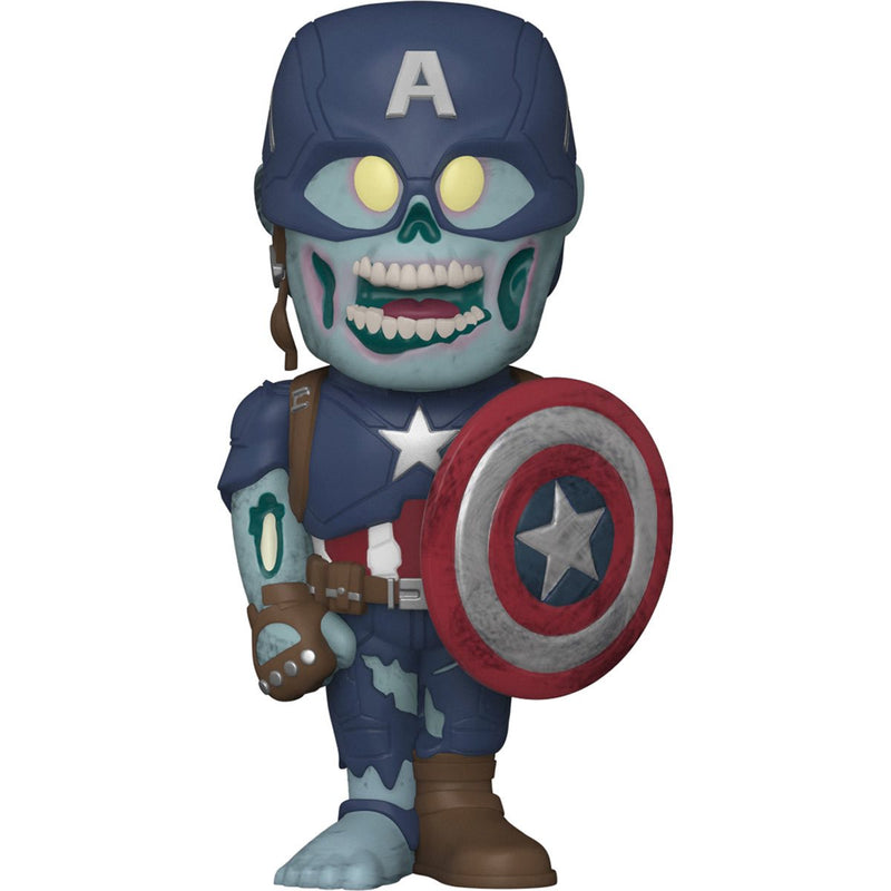 What If - Captain America (with chase) Zombie Vinyl Soda
