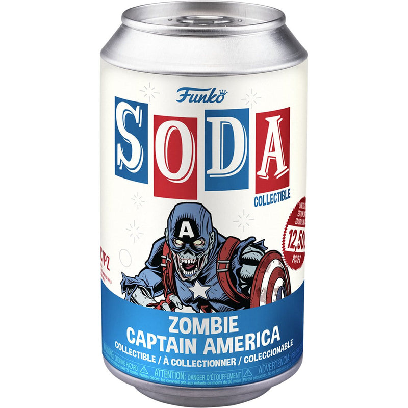 What If - Captain America (with chase) Zombie Vinyl Soda