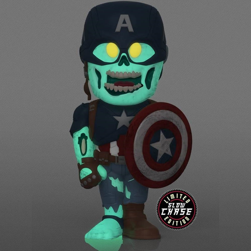 What If - Captain America (with chase) Zombie Vinyl Soda