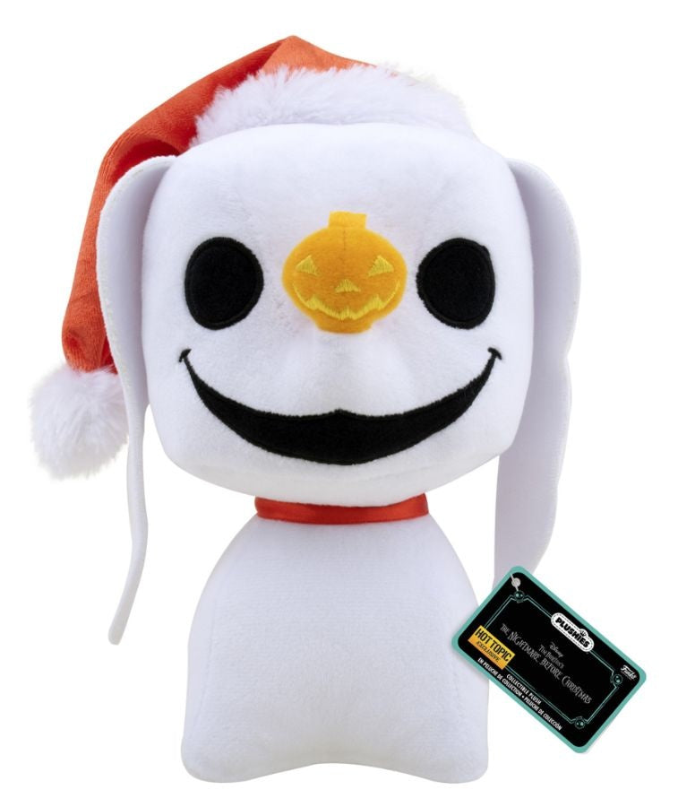 The Nightmare Before Christmas - Zero with Santa Hat US Exclusive Pop! Plush [RS]