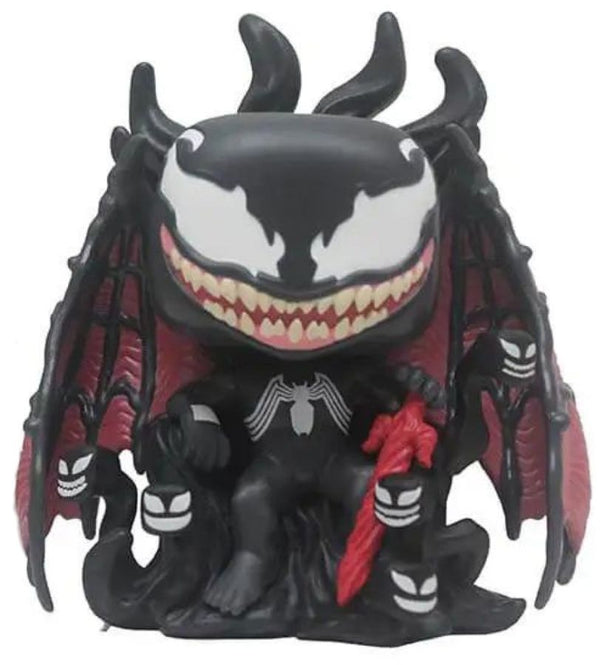 Venom - Venom on Throne Glow US Exclusive Pop! Deluxe [RS]