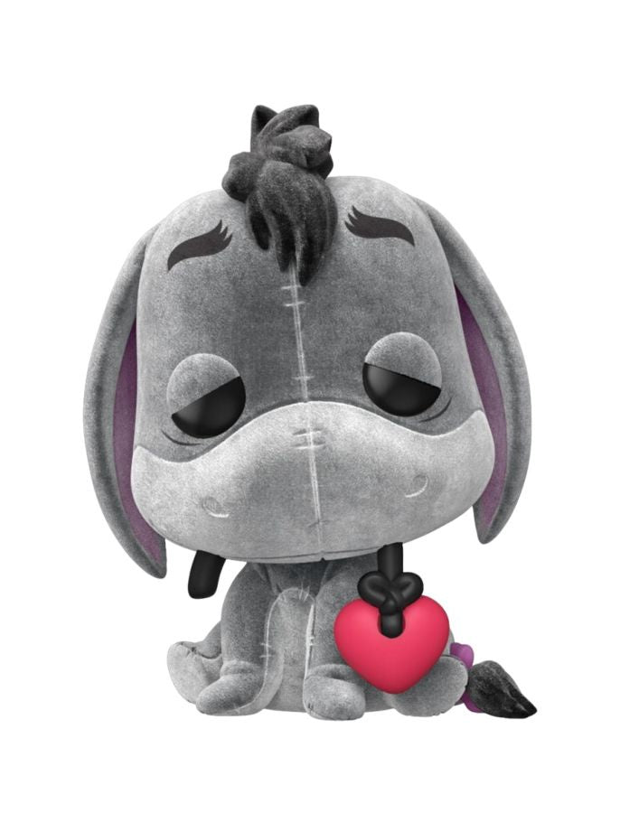 Winnie the Pooh - Eeyore with Heart Flocked Pop! Vinyl [RS]