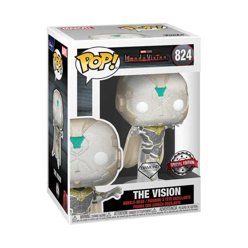 WandaVision - The Vision Diamond Glitter Pop! Vinyl [RS]