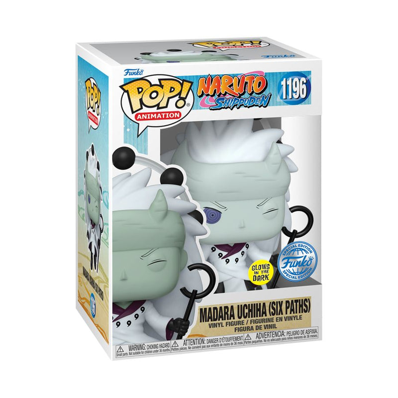 Naruto - Sage Madara Uchiha Glow Pop! Vinyl [RS]