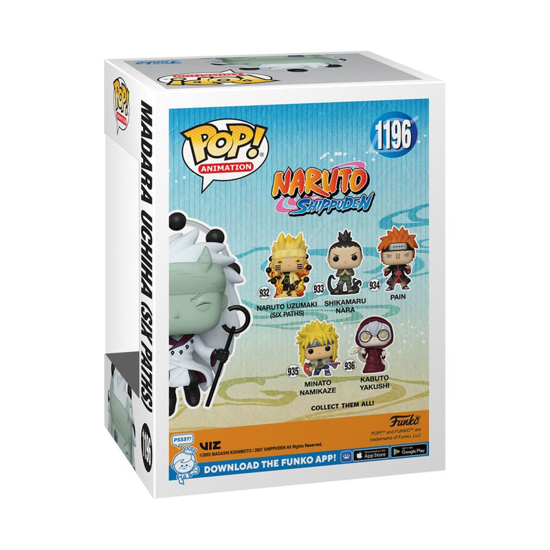 Naruto - Sage Madara Uchiha Glow Pop! Vinyl [RS]