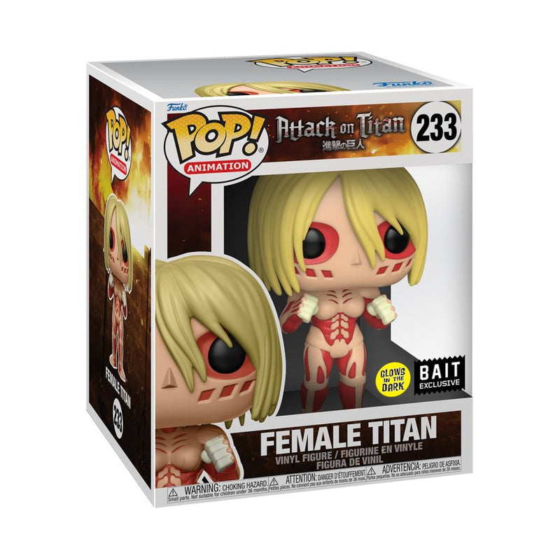 Attack on Titan - Female Titan Glow  6" Pop! Vinyl [RS]