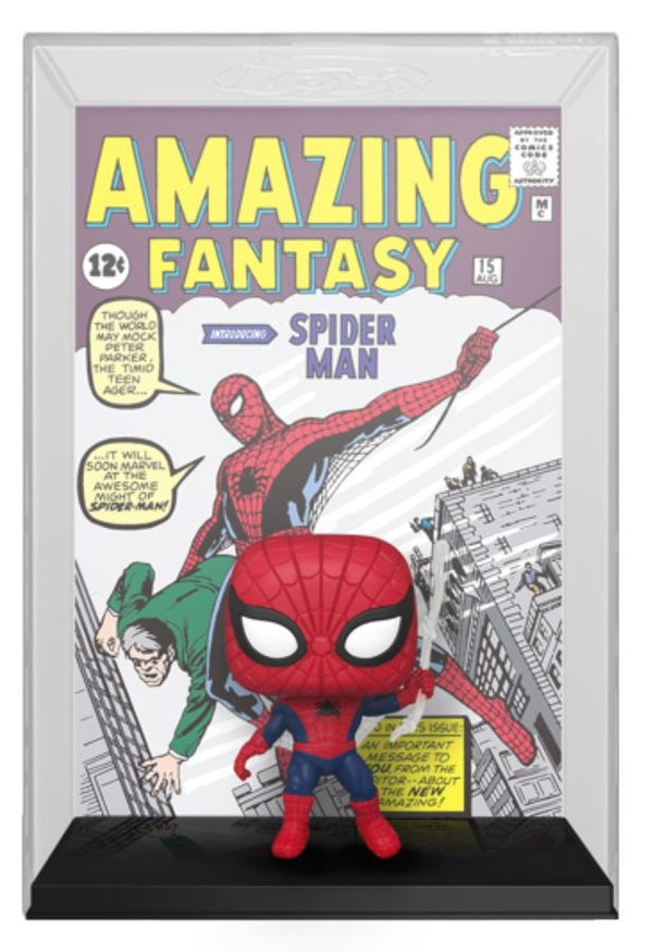 Marvel Comics - Spider-Man Amazing Fantasy Pop! Comic Cover | Minitopia