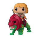 Masters of the Universe - He-Man on Battlecat Flocked Pop! Ride [RS]