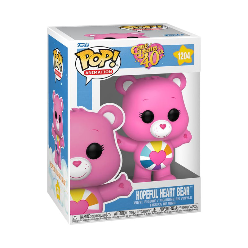 Care Bears 40th Anniversary - Hopeful Heart Bear (with chase) Pop! Vinyl