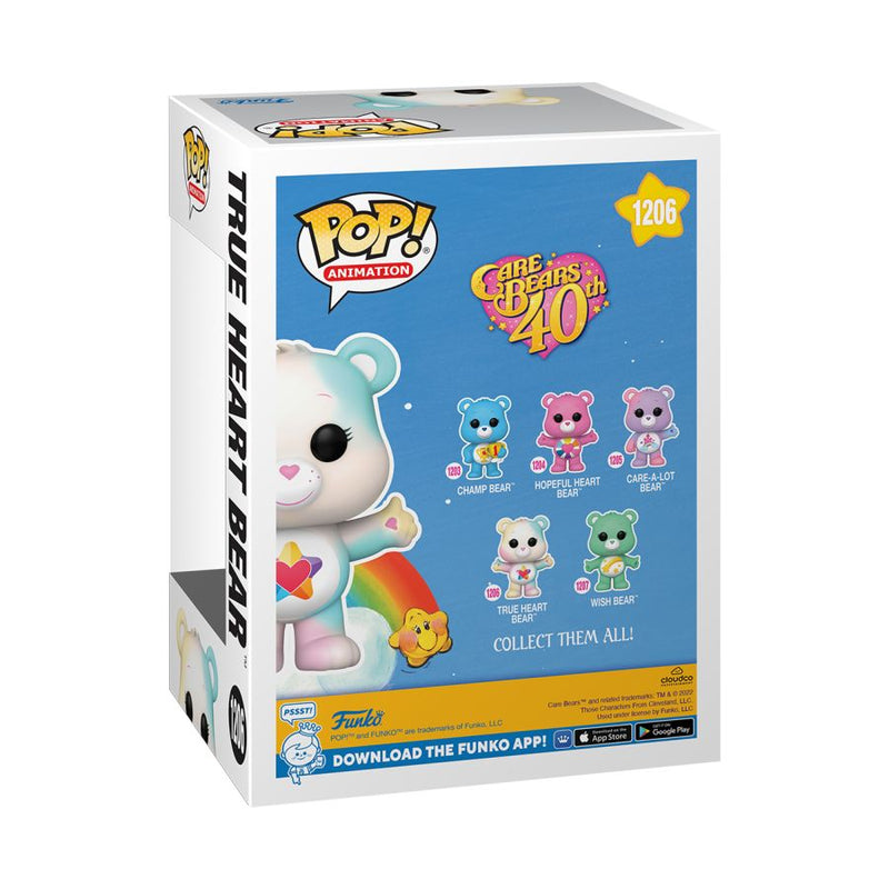 Care Bears 40th Anniversary - True Heart Bear (with chase) Pop! Vinyl
