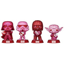 Star Wars - Valentine Diamond Glitter Pop! Vinyl 4-Pack