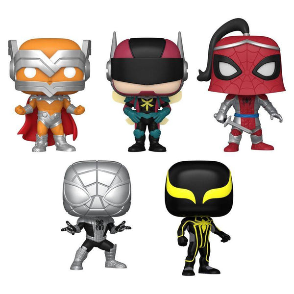 Marvel: Year of the Spider - Spider-Man Pop! Vinyl 5-Pack [RS]