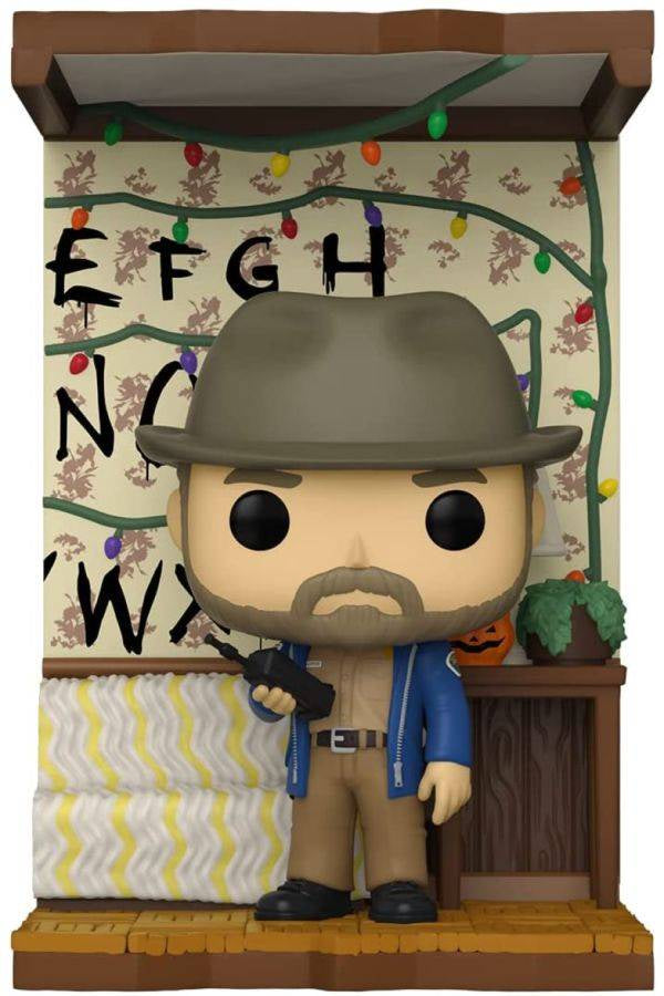 Stranger Things - Byers House: Hopper Build-A-Scene Pop! Deluxe [RS]